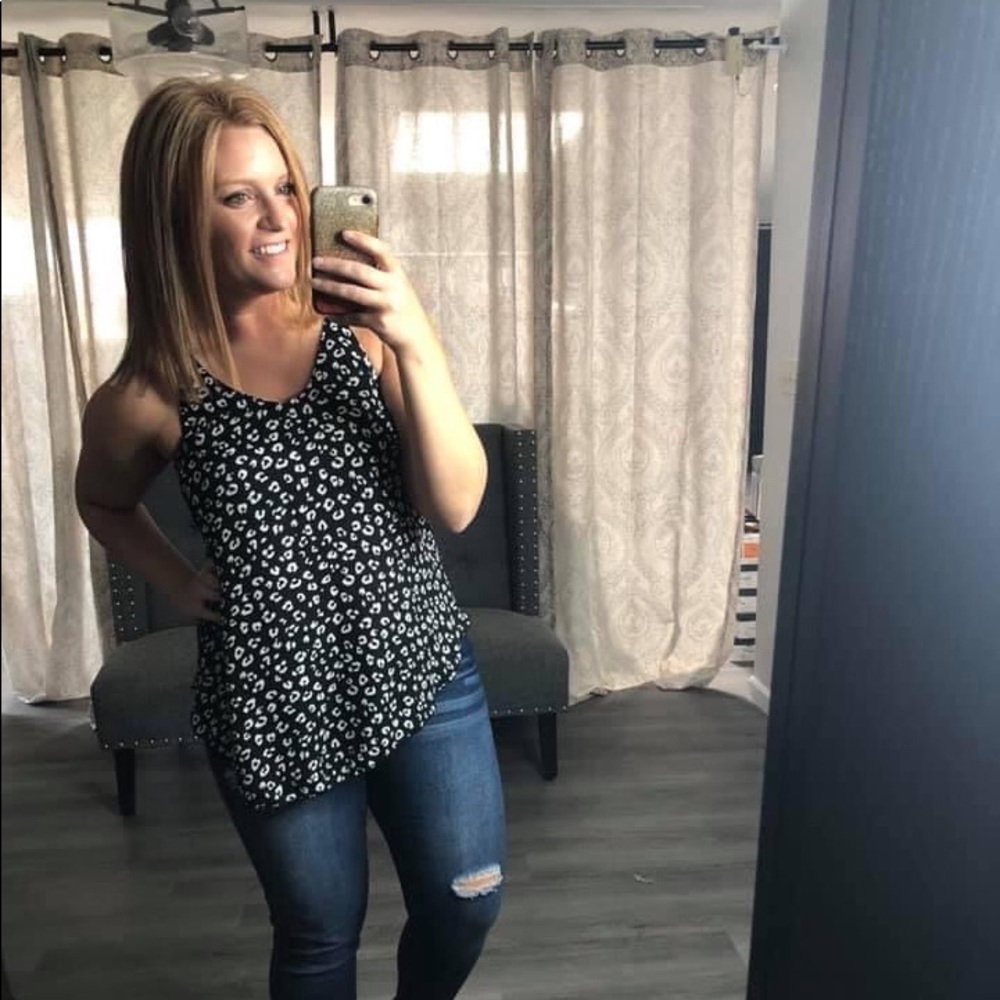 Now N. Forever Animal Print Tank